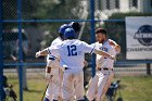 Baseball vs Babson  Wheaton College Baseball vs Babson during Semi final game of the NEWMAC Championship hosted by Wheaton. - (Photo by Keith Nordstrom) : Wheaton, baseball, NEWMAC